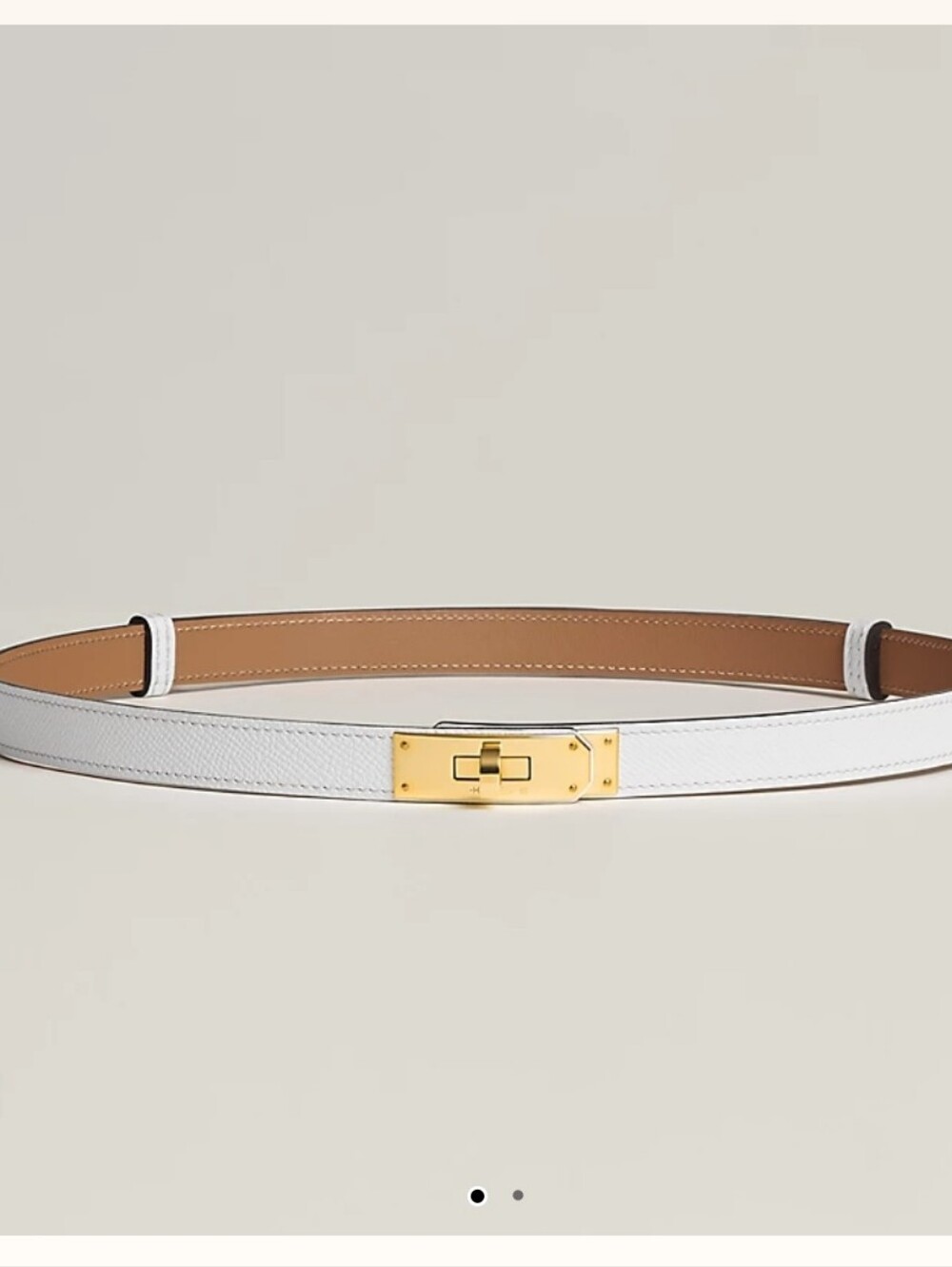 Made In Italy 100% Leather Adjustable Belt XS-XL